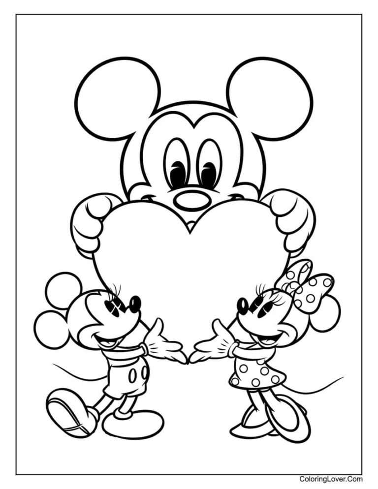 57 Mickey Mouse Coloring Pages (Free Printables for All Ages)
