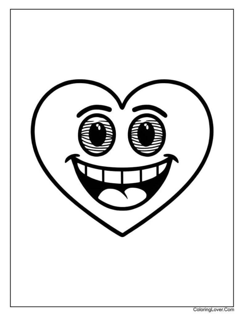80 Heart Coloring Pages (Free Printables for All Ages)