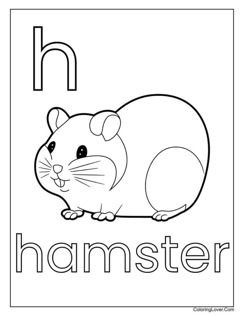 Alphabet coloring pages free printable a z letters in pdf 