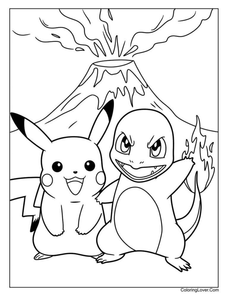 52 Pikachu Coloring Pages (Free Printables for All Ages)