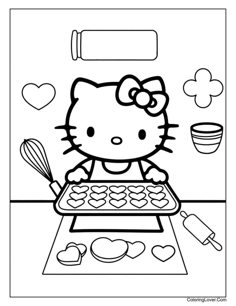 67 Hello Kitty Coloring Pages (Free Printables for All Ages)
