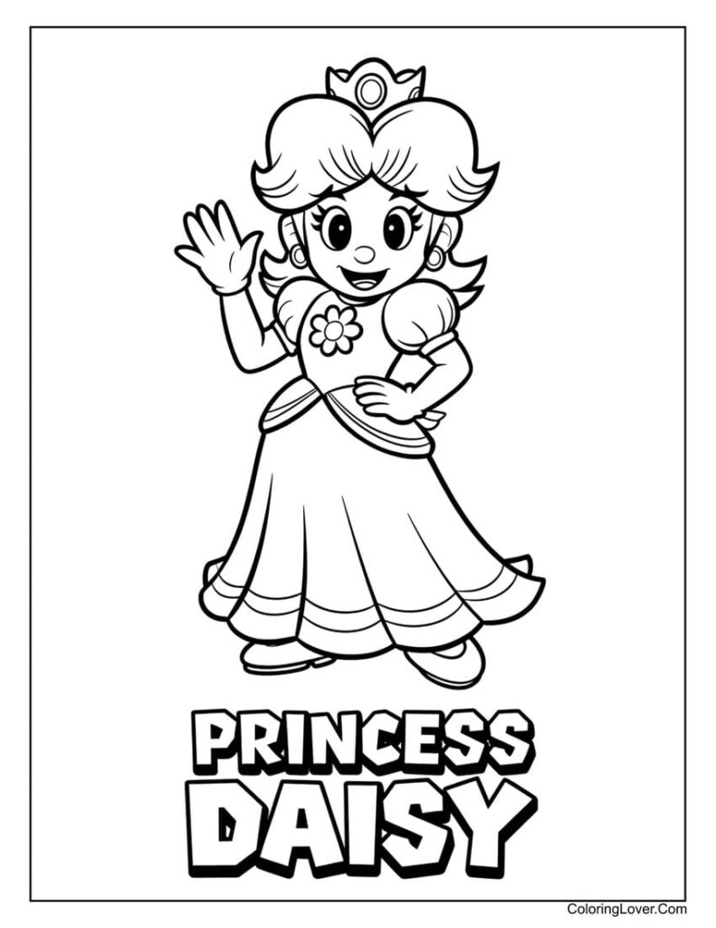56 Super Mario Coloring Pages (Free Printables for All Ages)